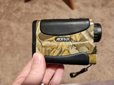 AOFAR AF-700L Laser Range Finder GOLF or HUNTING / Mint Condition / New Battery