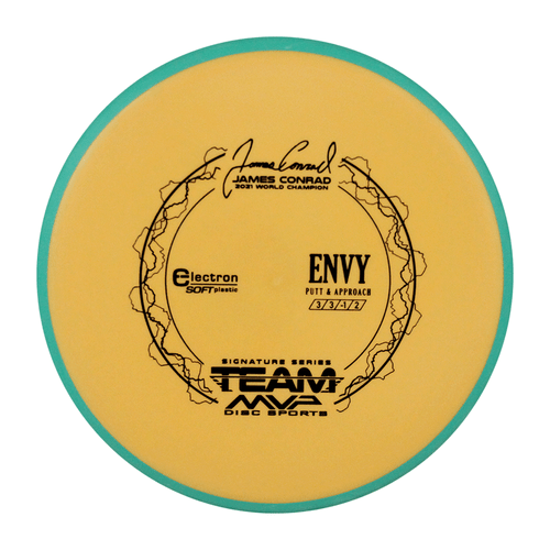 Axiom Disc Golf James Conrad Signature Electron Envy Soft Putter 3/3/0/2 Choose - Picture 70 of 140