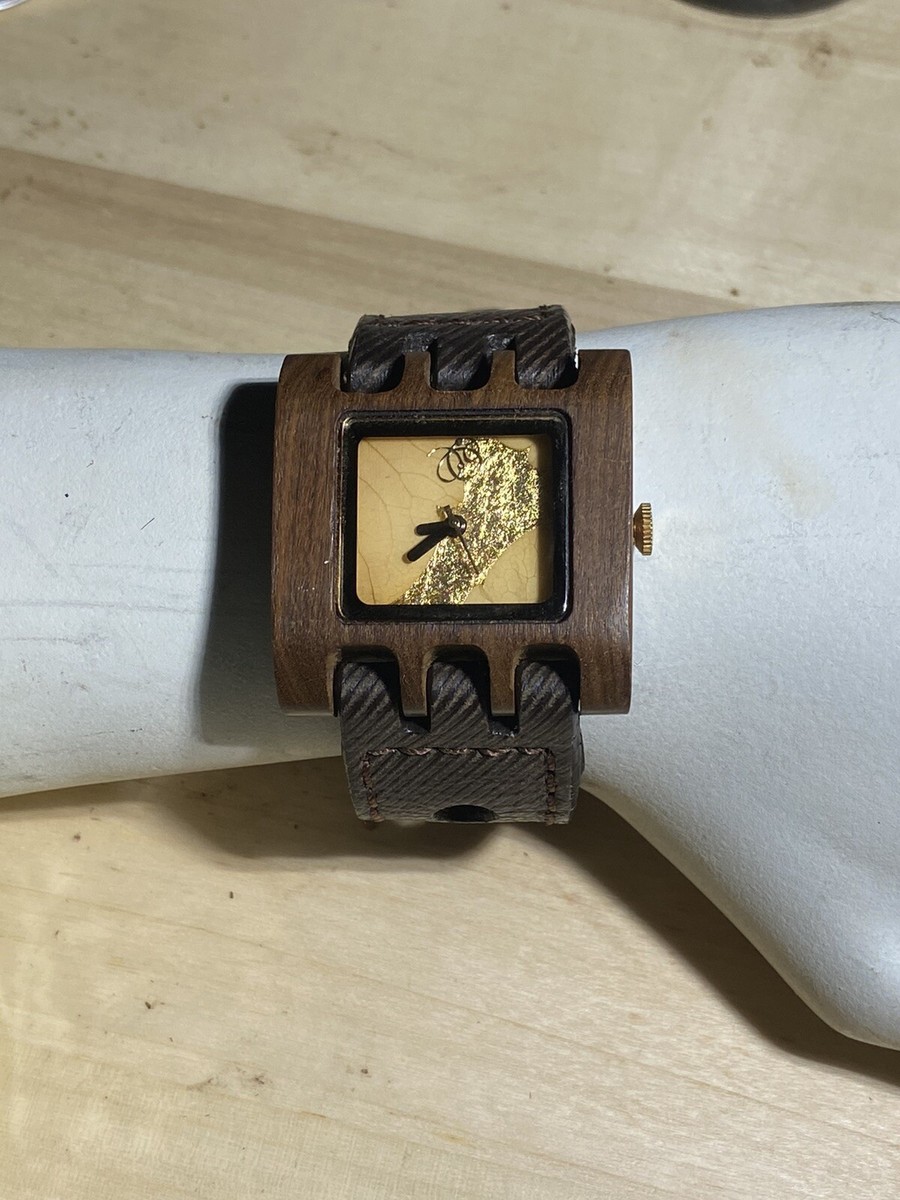 Mistura Watch Original Rare Time Piece Fine Woods