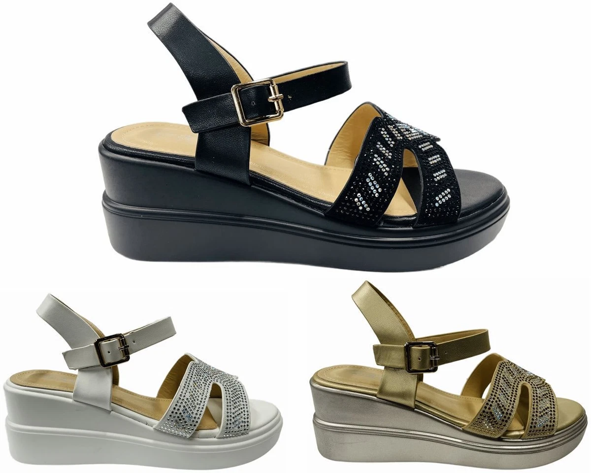 Stone wedge best sale sandals