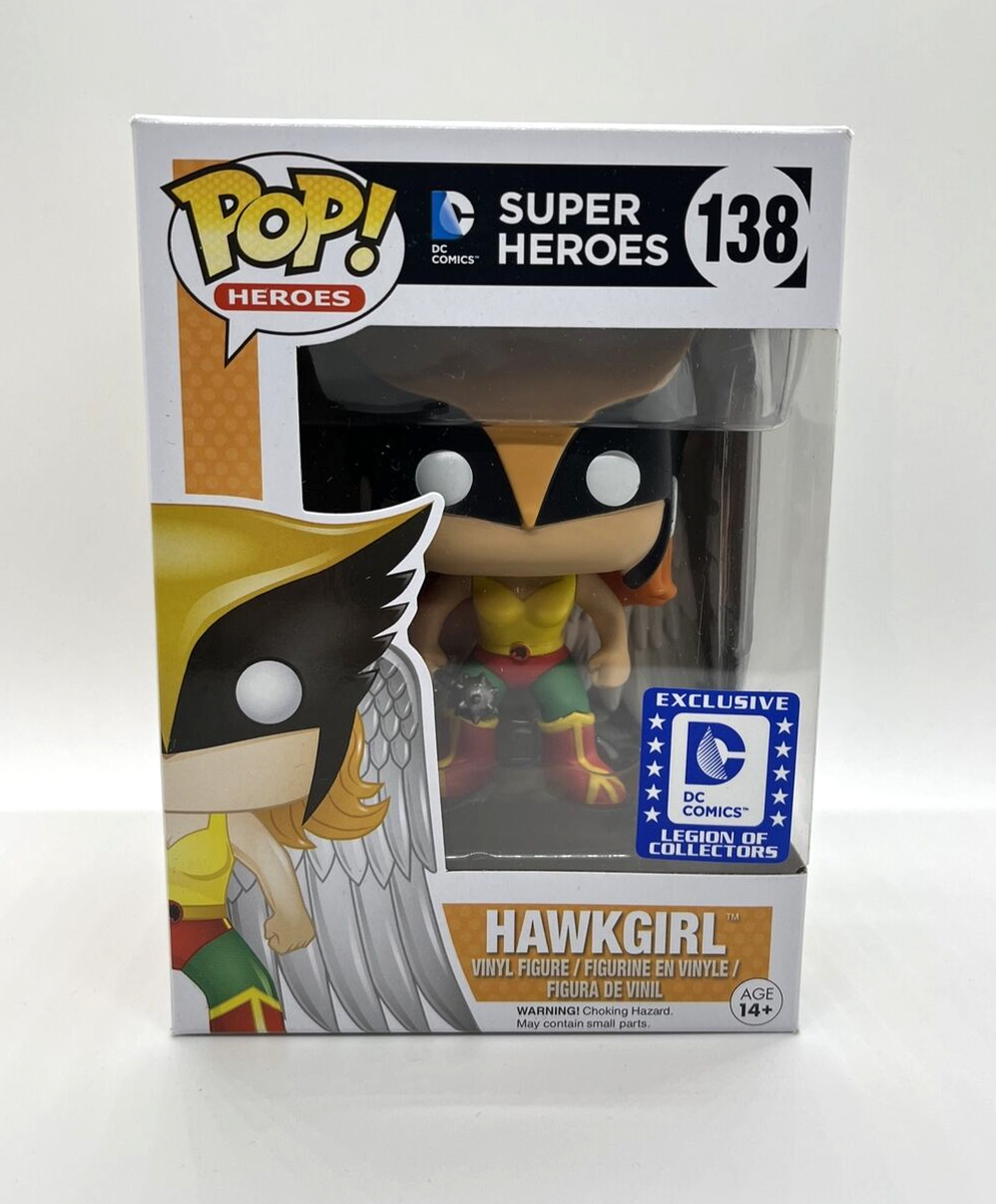 Funko POP Hawkgirl 138 DC Legion of Collectors Exclusive | eBay