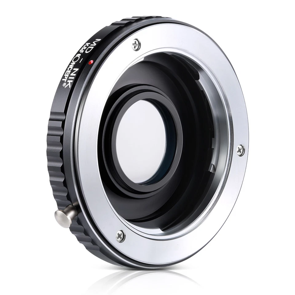 K&F Concept adapter with glass for Minolta MD mount lens to Nikon F camera D300 - Image 2 of 4