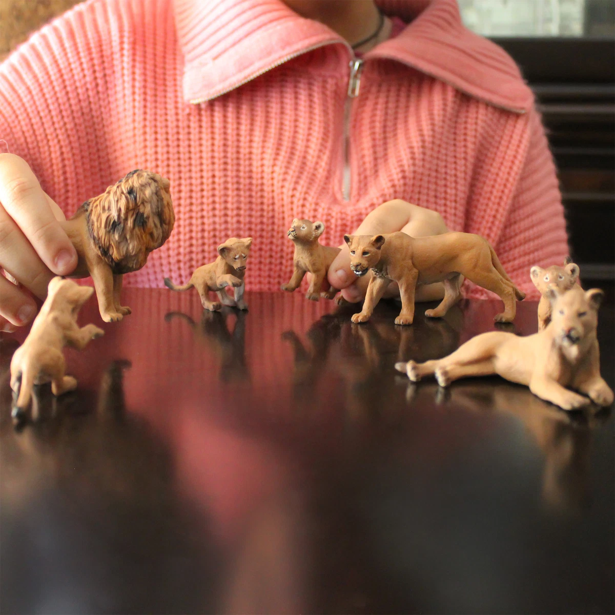 Lion toy figures hot sale