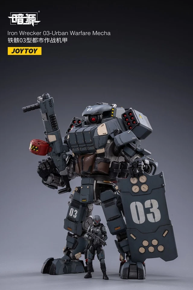Экшн-фигурка игрушка JOYTOY Source Iron Wrecker 03-Urban Warfare Mecha масштаб 1:25 - Изображение 3 из 4