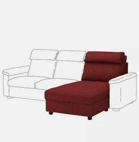 IKEA LIDHULT Cover for Chaise Section Lejde RED-BROWN 204.058.63  Slipcover NEW  - Picture 1 of 4