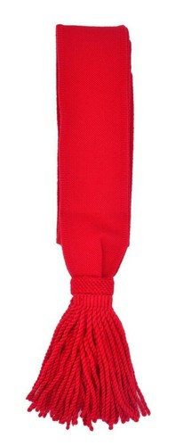 ST British Army Shoulder Sash Red Guards Sergeants Wool Sashes 30" 32",34",36" - Picture 2 of 13