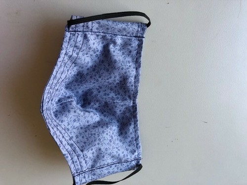 Handmade Cloth Face Mask Covering, 100% Cotton - Picture 2 of 8