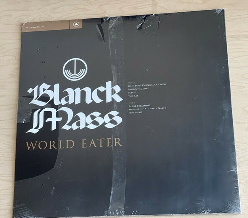 Blanck Mass World Eater Vinyl Record Black & White Marbled Colored Vinyl 500 NEW - Imagen 2 de 3