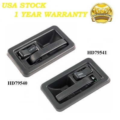 2PCS FRONT LEFT & RIGHT INTERIOR DOOR HANDLE Fit RENAULT R5 1979-1984