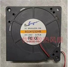 1 PCS Cooling Fan BD241232HB DC24V 0.75A Blower fan 12032 12CM 2 wire