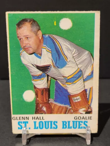 1970-71 O-Pee-Chee Glenn Hall #210 St. Louis Blues HOF