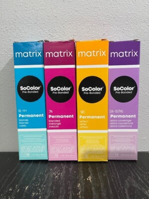 Matrix SoColor Pre-Bonded Permanent Hair Color 3oz