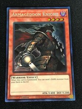 YUGIOH ARAMGEDDON KNIGHT RA03-EN002 1ST COLLECTORS RARE