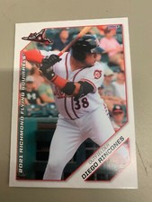 Diego Rincones Card 2021 Richmond Flying Squirrels Team Card