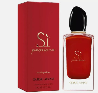 Giorgio Armani Sì Passione Eau de Parfum EDP 100 ml, Stärke und Eleganz,NEU/OVP