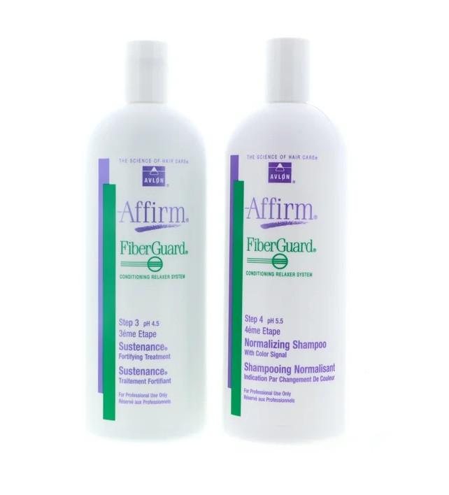 Avlon Affirm Fiberguard Питательный лечебный и нормализующий шампунь 32 унции Duo