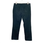 J. Jill Pants Solid Black Skinny Straight Leg Pants Cotton Spandex Blend Size 8 — photo 3