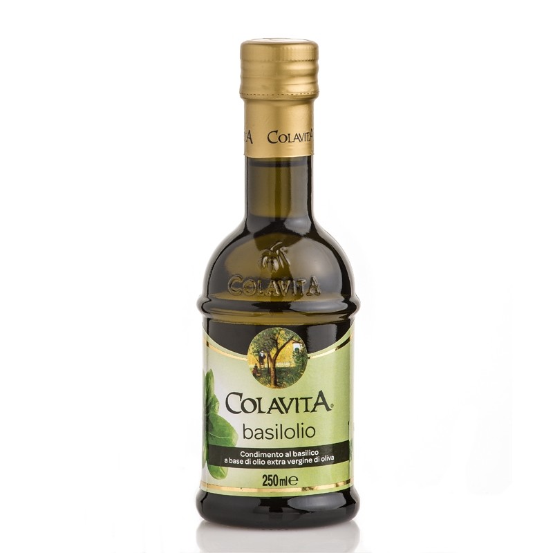 Aceite Aromatizado Albahaca - Colavita - Cartón 6 Piezas