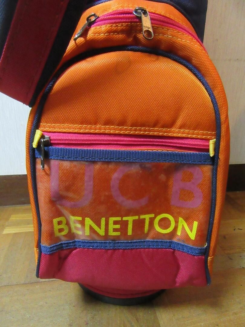 BENETTON / ゴルフバッグ Vintage United Colors of Benetton Golf Bag Multicolor | eBay