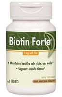 Enzymatic Therapy Biotin Forte 3mg Tablets With Zinc 60 Count Each on sale Enzymatic Therapy Biotin Forte 3mg Tablets With Zinc 60 Count Each on sale