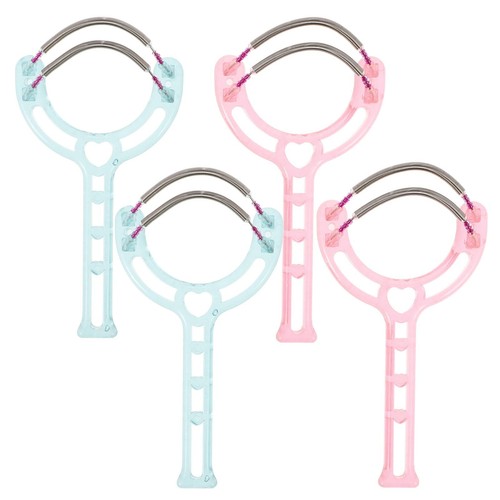 WOFASHPURET Facial Hair Removal 4pcs Spring Hair Removal for Women Face Manua...