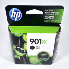 HP 901XL Black Ink Cartridge High Yield CC654AN OEM Exp 9/2019 Sealed