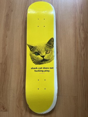 Vtg Y2K 2013 GolfWang x Odd Future Shark Cat Skate Deck