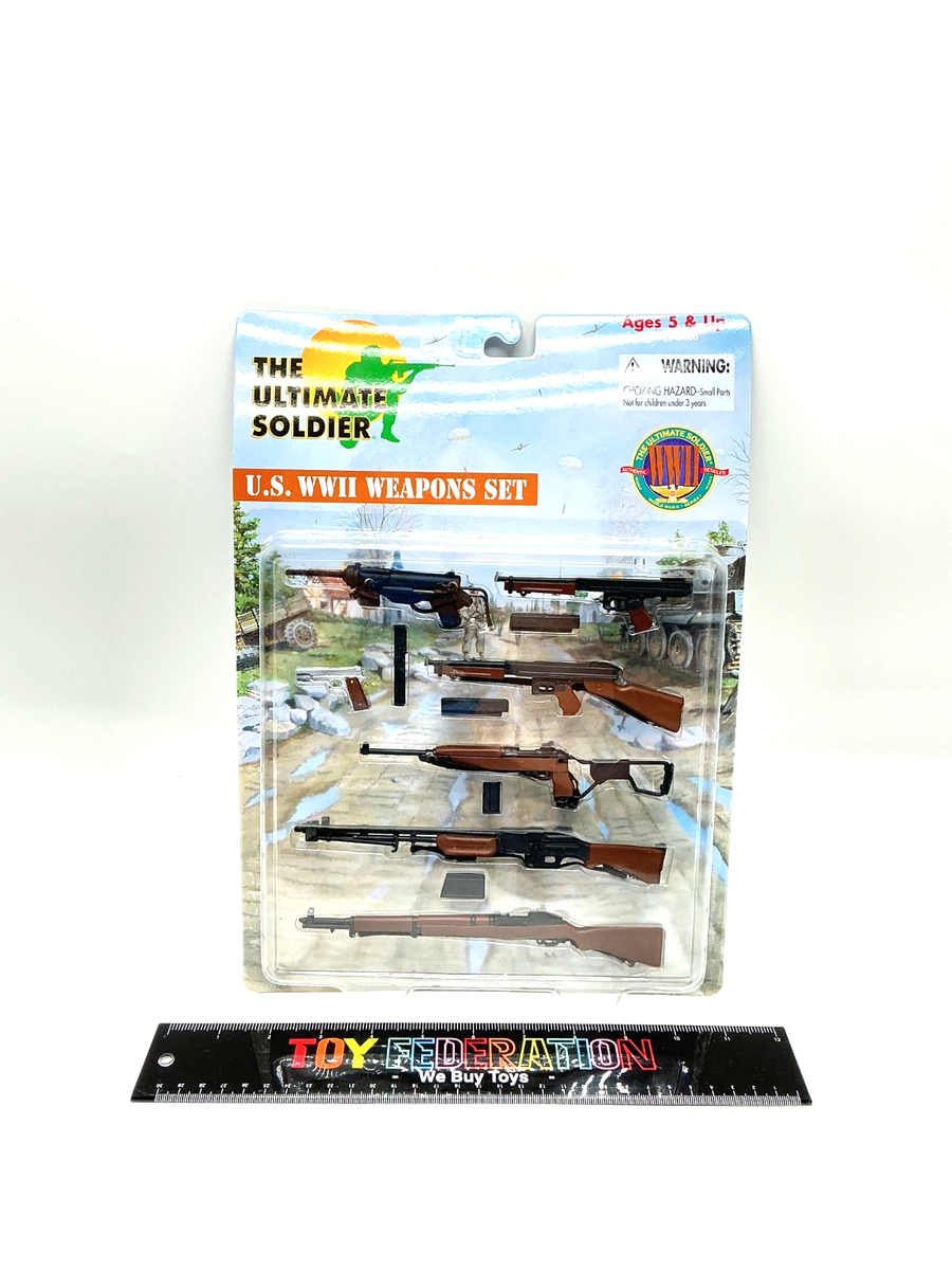 21stセンチュリートイズ製1/6アメリカ陸軍 21st Century Toys The Ultimate Soldier U.S. WWII WEAPONS SET | eBay