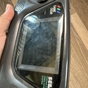SEGA Game Gear Handheld System - Black- For Parts- Not Working, Preowned 
