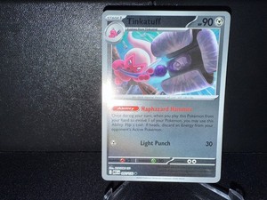 Tinkatuff 097 2025 Pokemon Mega Evolution Reverse Holo Card NM+