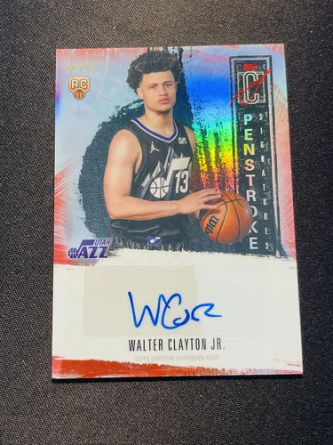 2025 Topps Signature Walter Clayton Jr. Orange (RAW)