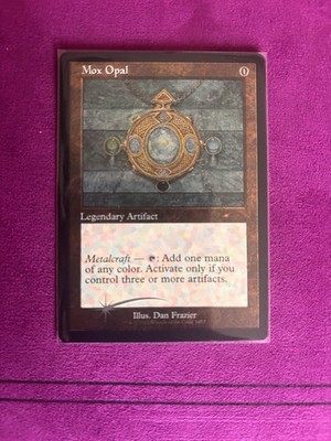 Mox Opal (Retro Frame) (Foil Etched) Secret Lair Drop Foil