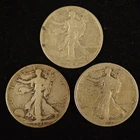 1921-PDS 50c Walking Liberty Half Dollar Year Set - Free Shipping USA