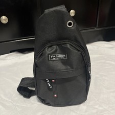 Black Men s Chest Bag