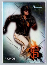 2021 Bowman Sterling #BSP-45 Heliot Ramos ROOKIE San Francisco Giants