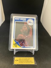 HERSEY HAWKINS - AUTOGRAPHED ROOKIE card, signed in person at NETS!. rookie card picture
