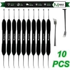 Dental Tartar Scraper Tool Plaque Remover Teeth Cleaning Instrument Stainless St