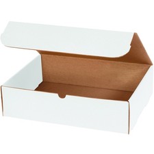 Mailer Boxes Medium 15 1/8"L x 11 1/8"W x 4"H 50-Pack - Corrugated Cardboard ...
