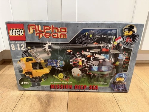 NEW LEGO 4795 Ogel Underwater Base Alpha Team 2002 Retired Vintage Sealed Rare