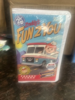 Freddy Funko s Fun 2 You Blockbuster Rewind Fun On The Run *Sealed*