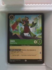 Disney Lorcana Fred - Mascot by Day 75/204 Azurite Sea Regular Card