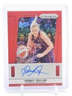 PENNY TAYLOR 2025-26 PRIZM WNBA RED AUTO /99 #TB-PT MERCURY Q4147