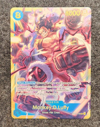 Monkey D. Luffy OP11-118 SEC Learn Together One Piece TCG Secret Rare Non-Foil