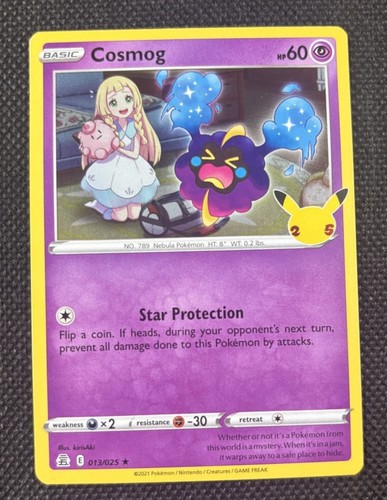 Holo de celebraciones Cosmog 013/025 - Imagen 1 de 2