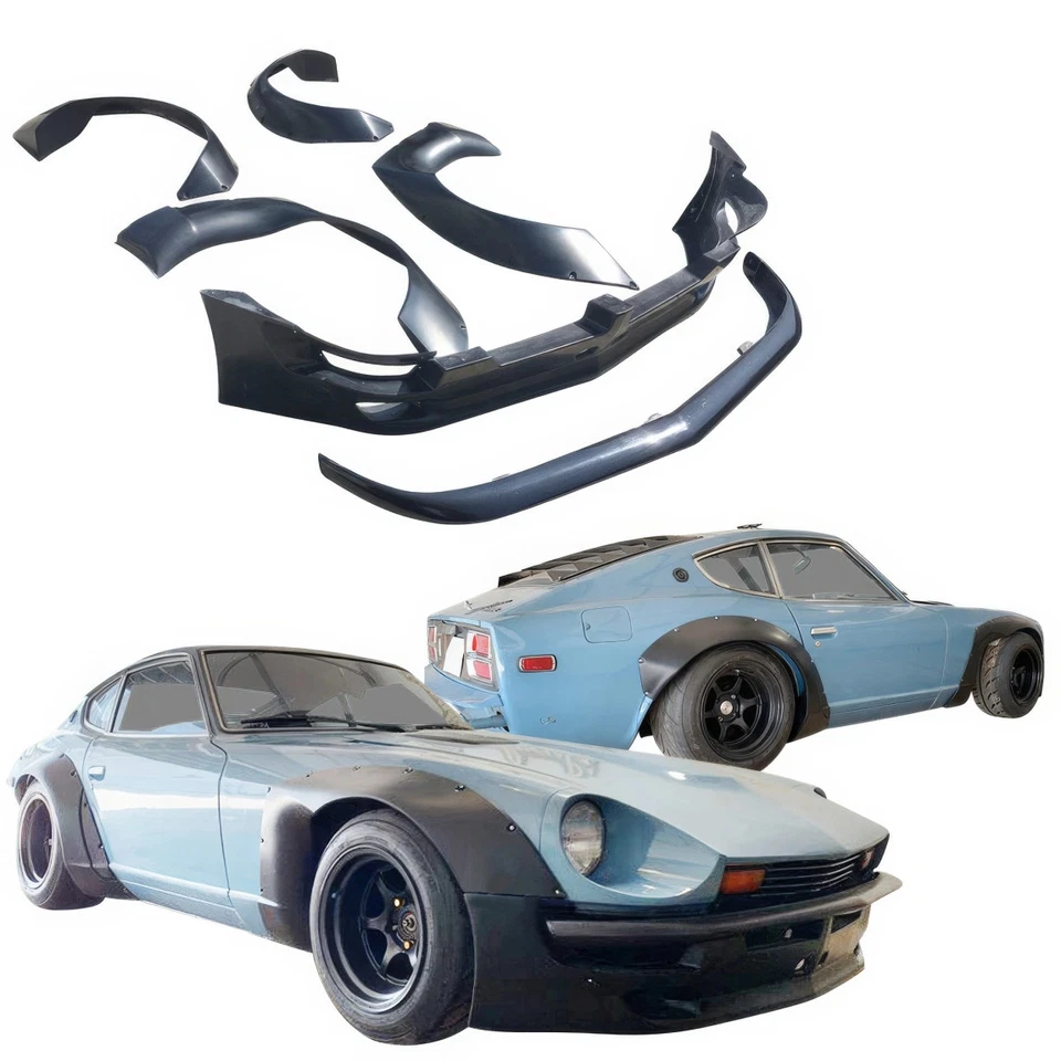 VSaero FRP TKYO Wide Body Kit (S30) 2 Seater for 280Z Datsun 75-78 vsaeropart_1 - Изображение 4 из 4