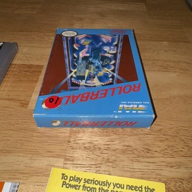 1989 Rollerball Nintendo NES Complete in Box CIB