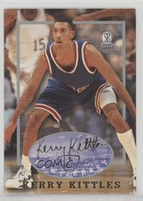 1997-98 Score Board Auto Collection Strongbox Kerry Kittles #50 0q3