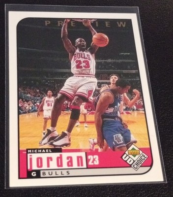 1998-99 Upper Deck UD Choice Preview #23 Michael Jordan