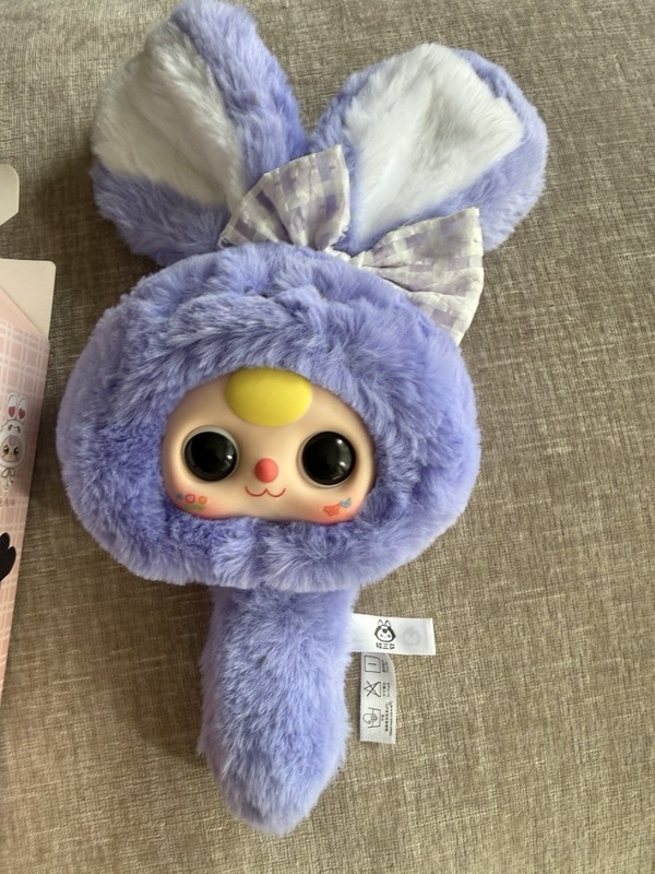 Pop Mart MIRROR / Molly Bunny Soft Plush Doll Purple/White Small 6-14 in 2024