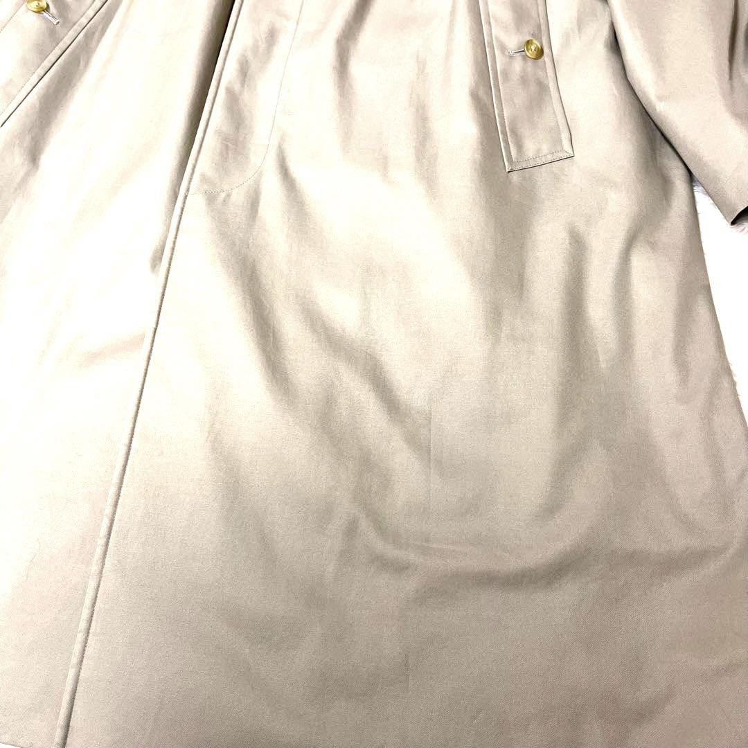 Burberry Bal-collar Coat 2way Liner Beige Cotton Wool Free Size For Men thumbnail 16